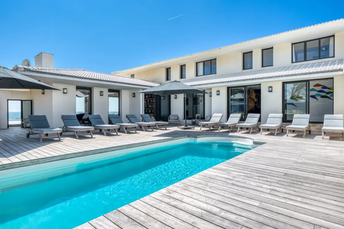 Villa Oceans 51 Csillagok★: Face Sea, úszómedence, Jacuzzi, Szauna, 15 Pers