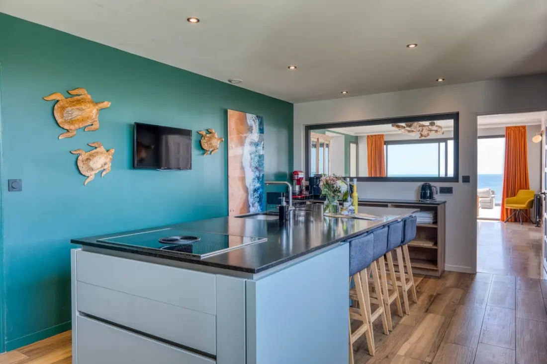 Villa Oceans 51 Csillagok★: Face Sea, úszómedence, Jacuzzi, Szauna, 15 Pers