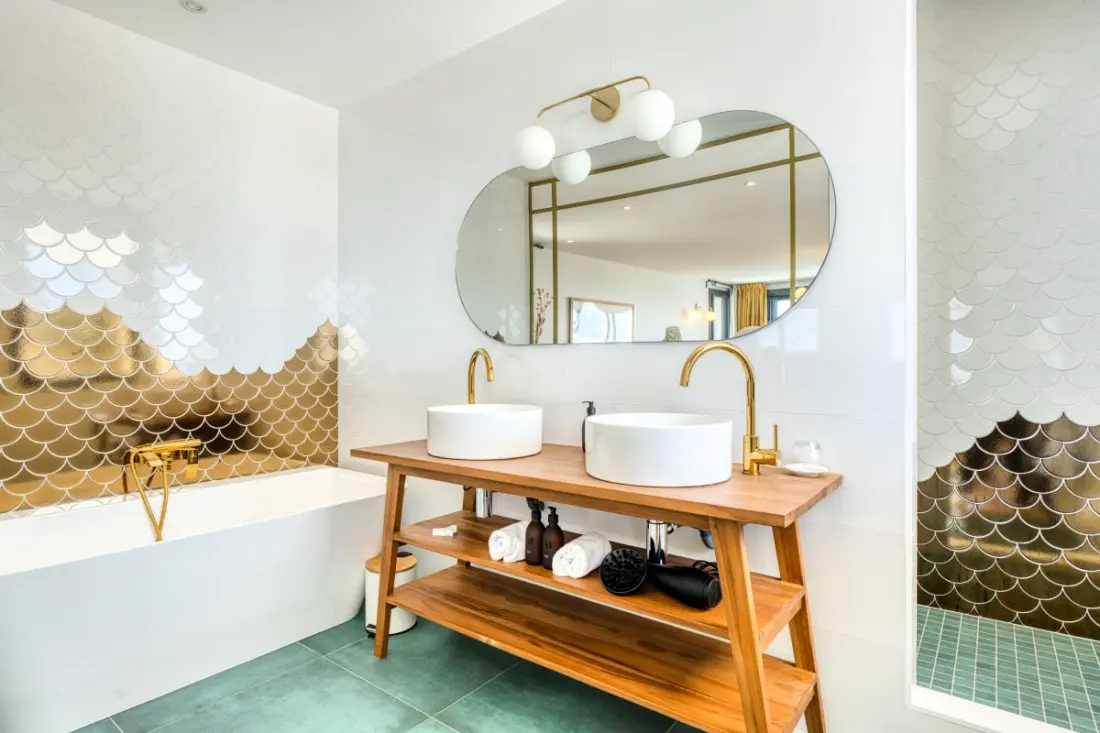 Villa Oceans 51 Csillagok★: Face Sea, úszómedence, Jacuzzi, Szauna, 15 Pers