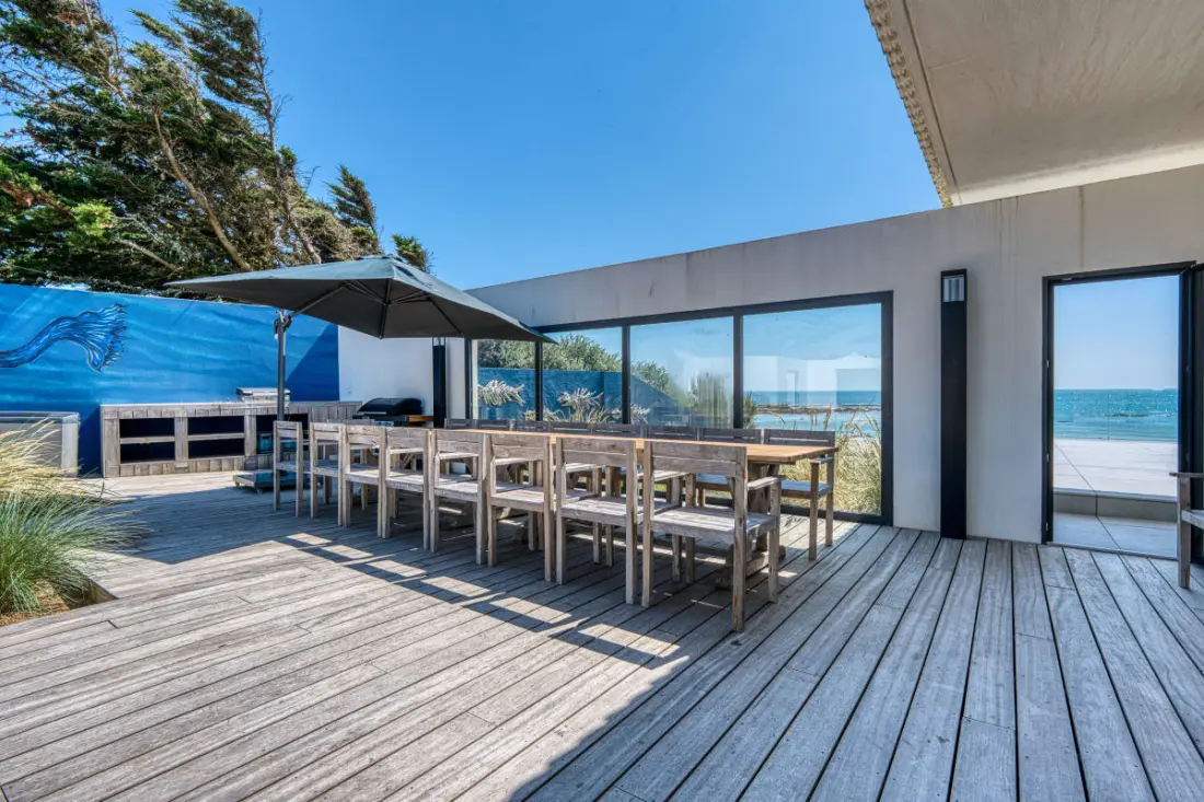 Villa Oceans 51 Csillagok★: Face Sea, úszómedence, Jacuzzi, Szauna, 15 Pers