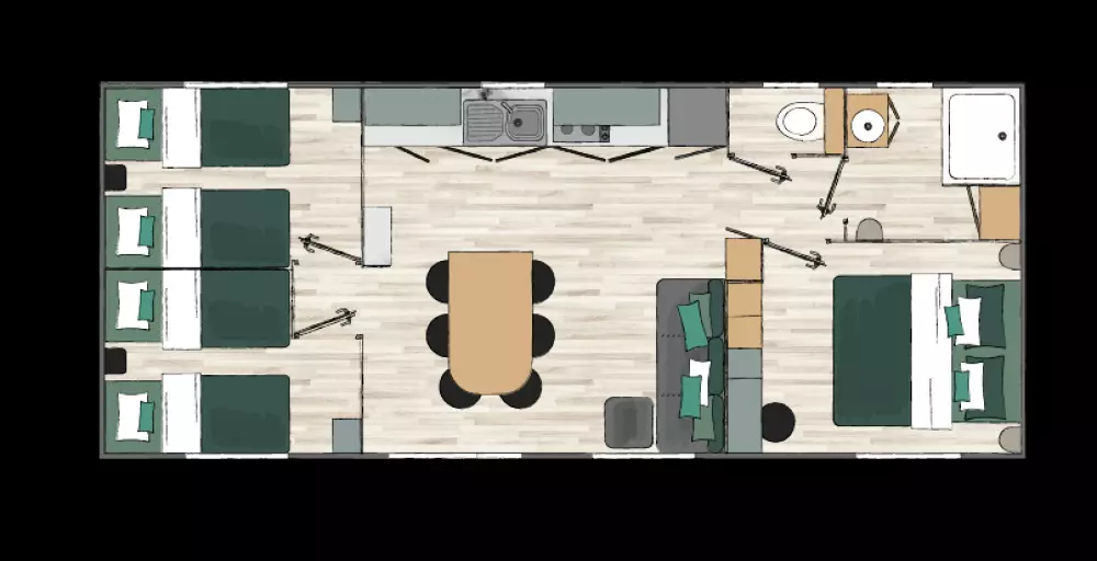 Campeggio La Côte des Légendes 3 Stelle★★★