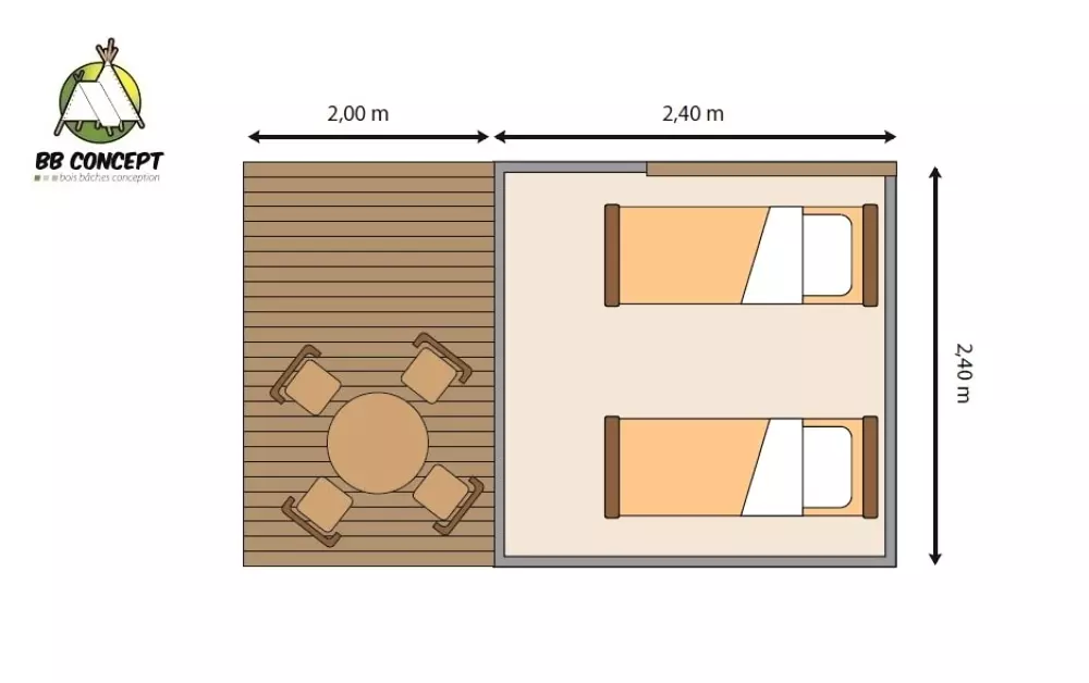 Camping de l'Etang4 Sterren★★★★