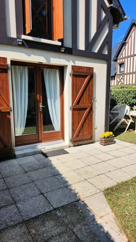 Ház kerttel és barbecue Cabourgban