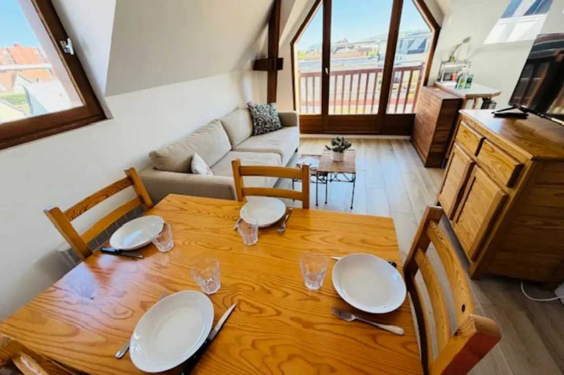 Szép apartman De La Plage közelében - 2 hálószoba