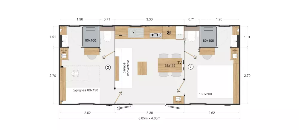 Campsite BELLA VISTA 3 Stars★★★
