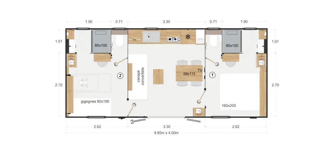 Camping BELLA VISTA 3 Sterne★★★