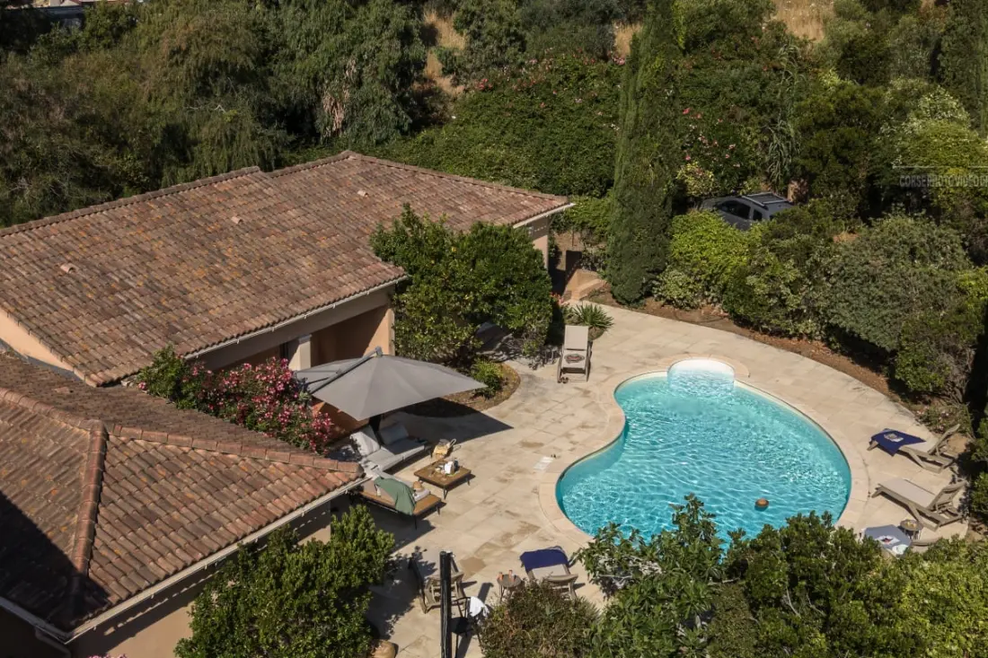 Domaine Ronduli - Villa A Leccia, Private úszómedence a strand közelében