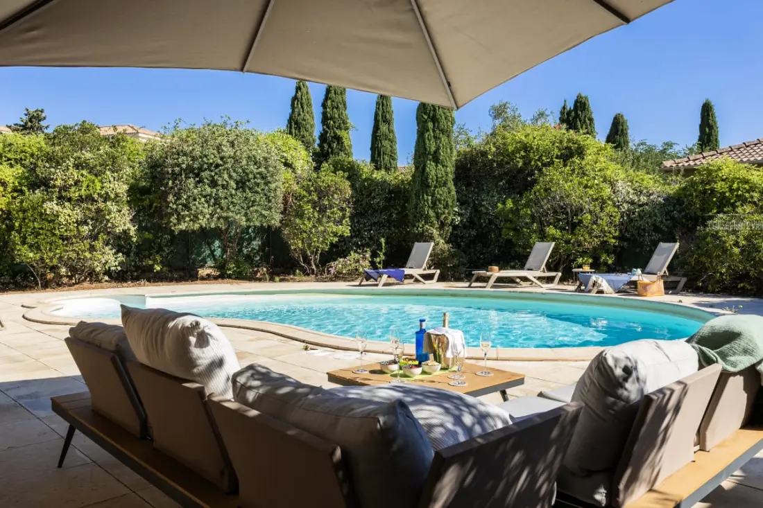 Domaine Ronduli - Villa A Leccia, Private úszómedence a strand közelében