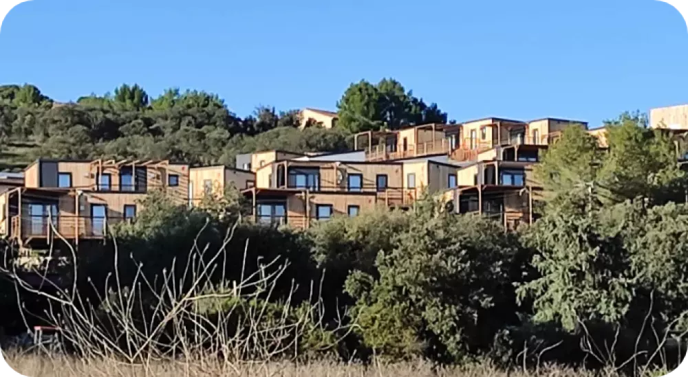 Camping Les Lodges du Lagon