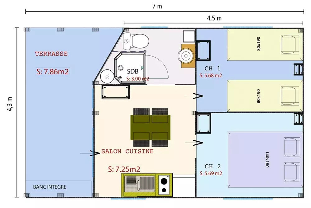 Blumen Camping LA BIPOLA 2 Sterne★★