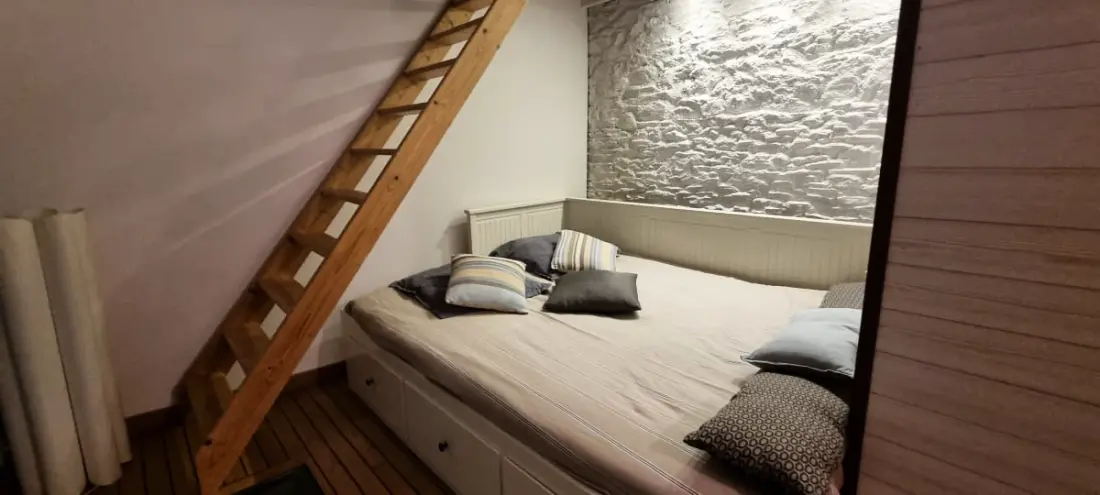 Gyönyörű felújított halászház közel a tengerhez