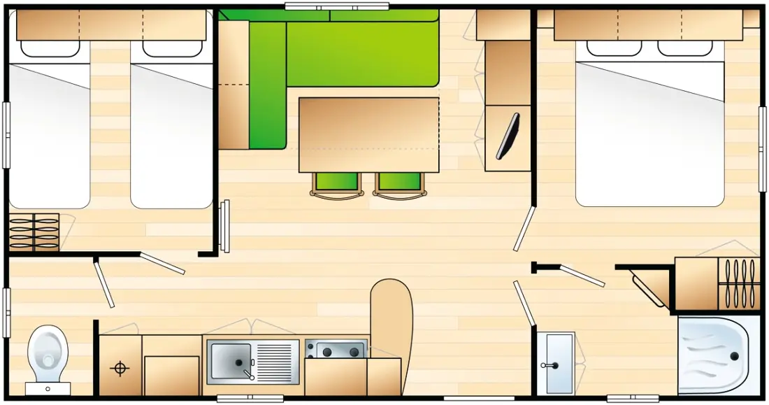 Camping Le Caussanel 4 Sterne★★★★