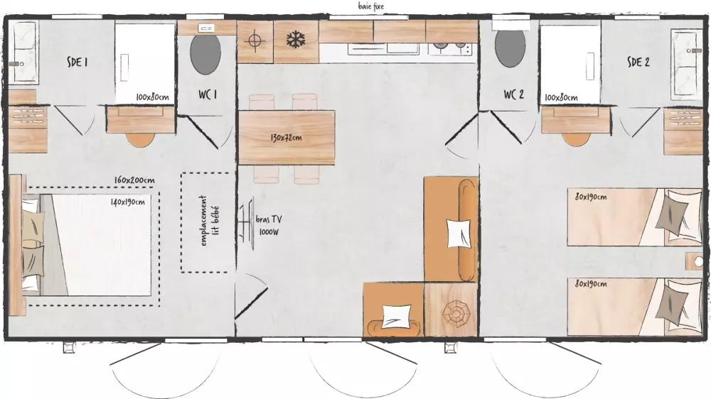 Camping Le Caussanel 4 Sterne★★★★