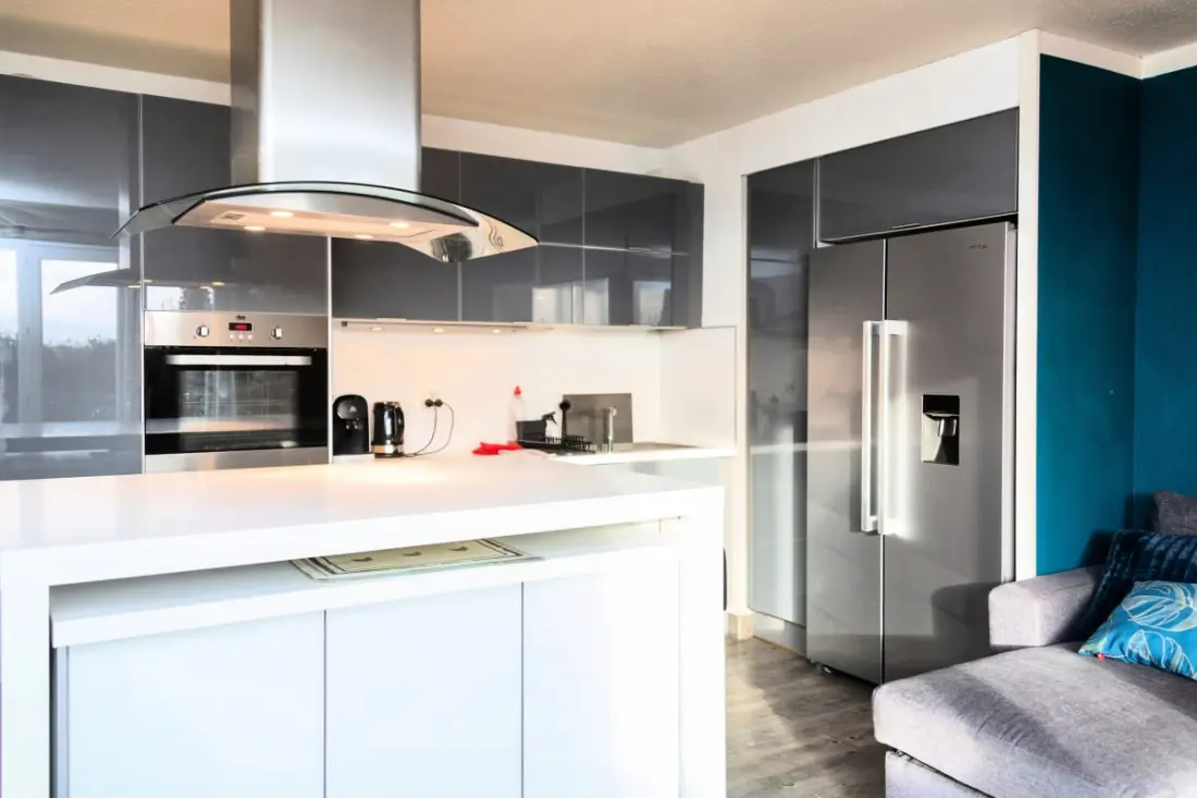 Apartman terasz és kilátás a pirenees