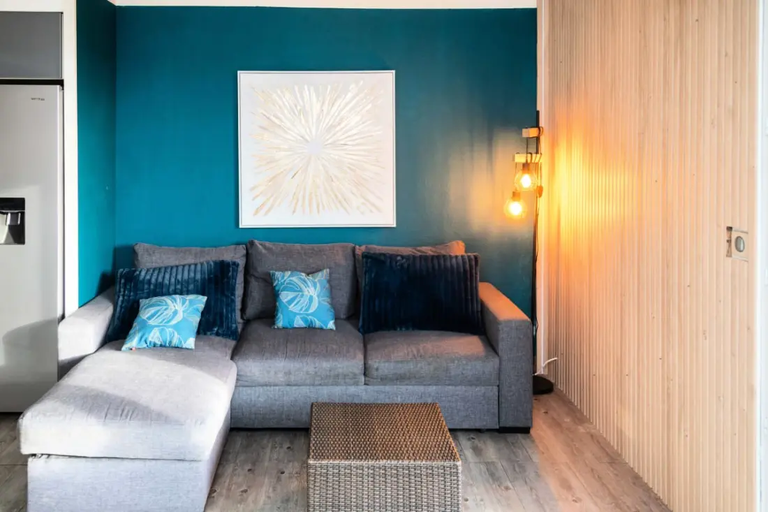 Apartman terasz és kilátás a pirenees