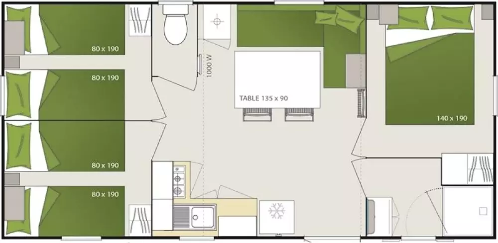 Camping les Fontaines 3 Sterren★★★