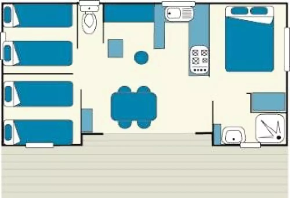 Camping les Fontaines 3 Sterren★★★