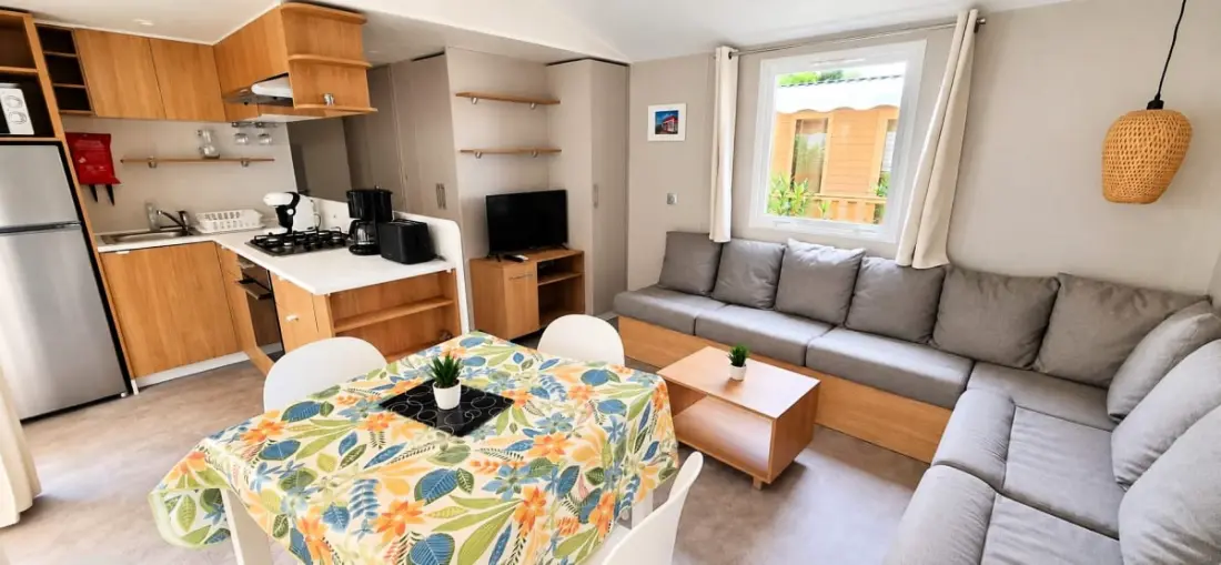 Résidence Camping Mar Estang - Mobilhome 3ch - 2sdb - 8pers