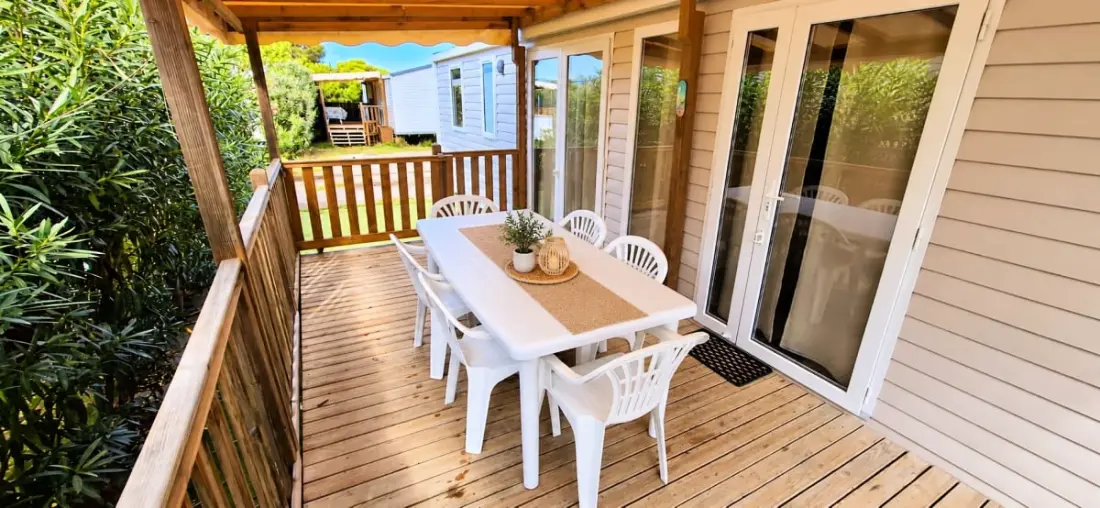 Résidence Camping Mar Estang - Mobilhome 3ch - 2sdb - 8pers