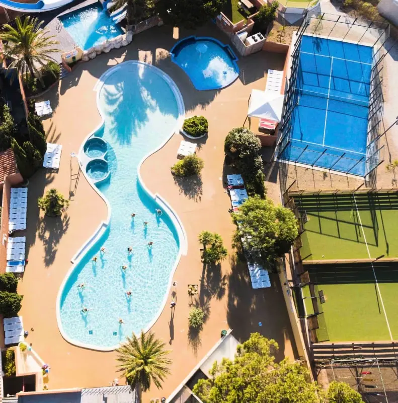 Résidence Camping Mar Estang - Mobilhome 3ch - 2sdb - 8pers