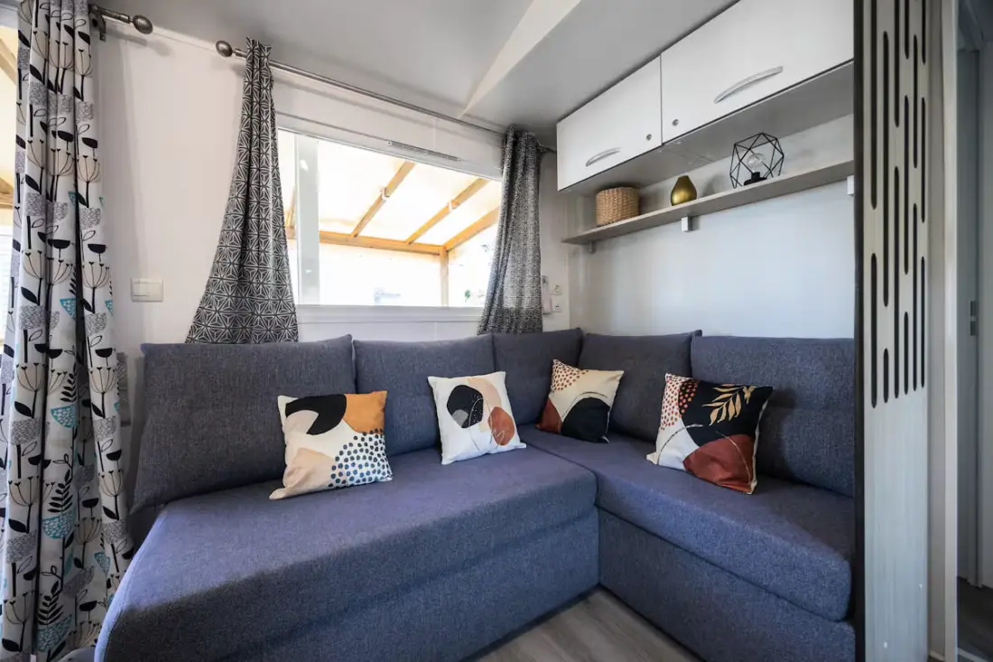 Résidence Mobil-home Climatisé 6/8 Pers à 2 Pas De La Plage