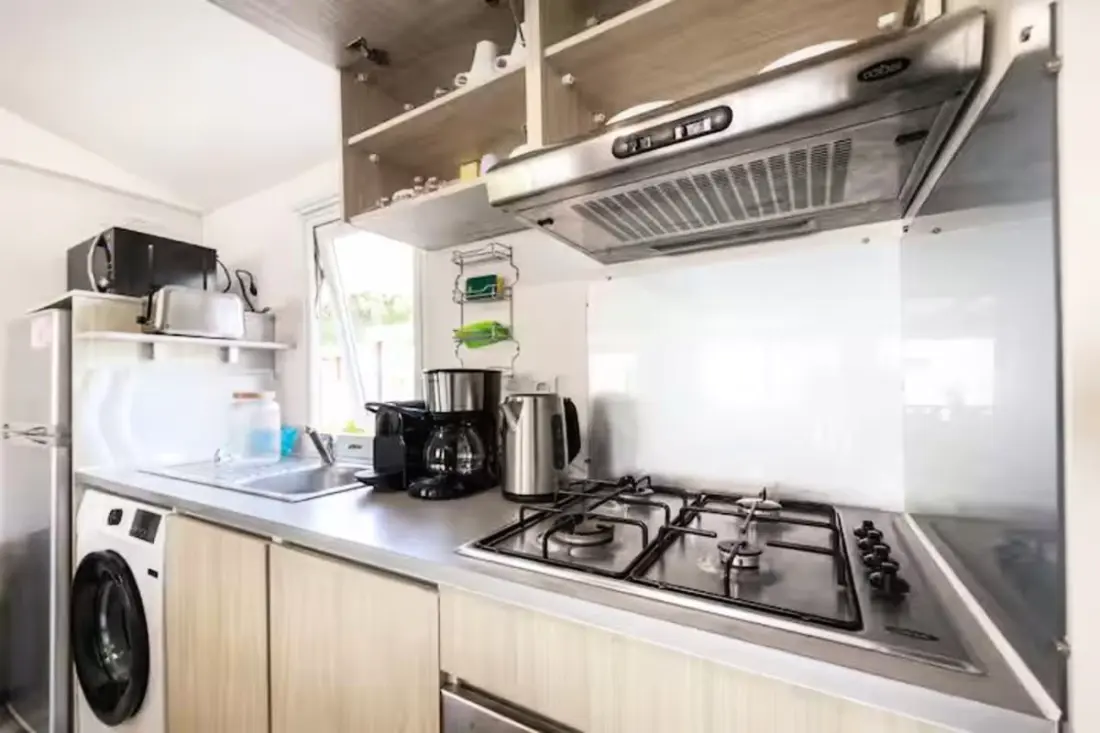 Résidence Mobil-home Climatisé 6/8 Pers à 2 Pas De La Plage