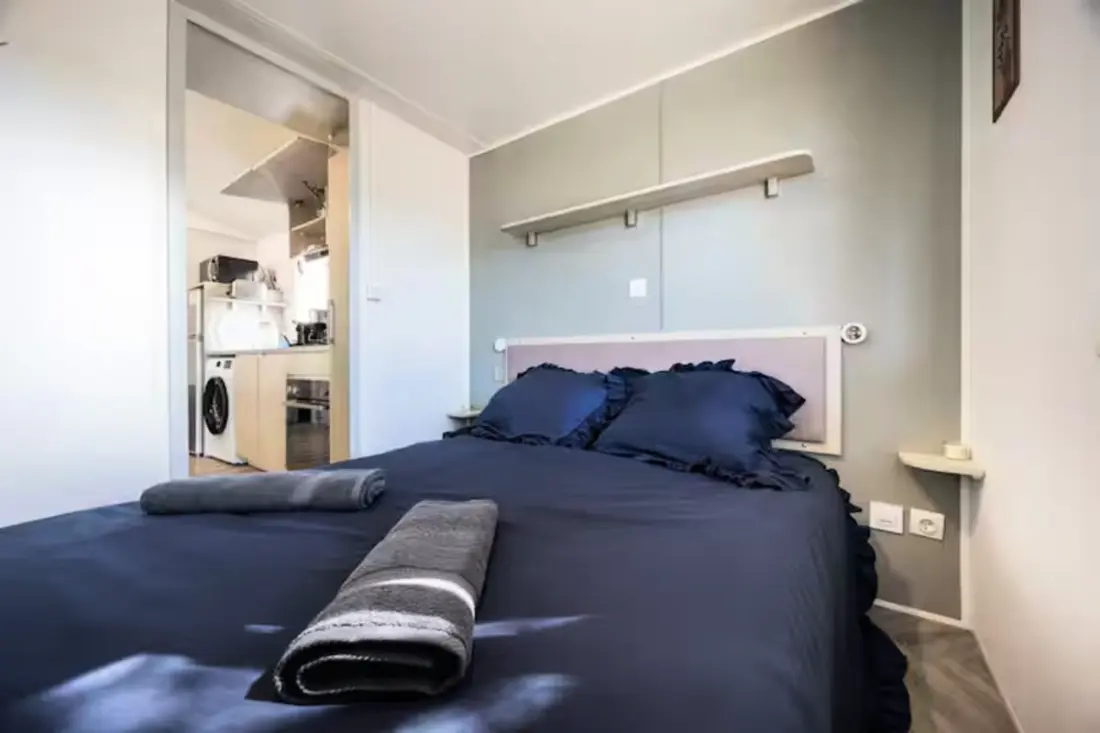 Résidence Mobil-home Climatisé 6/8 Pers à 2 Pas De La Plage