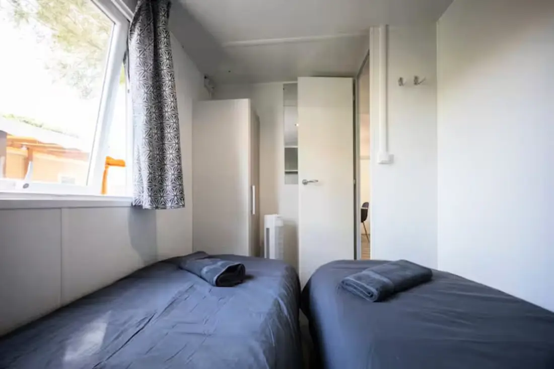 Résidence Mobil-home Climatisé 6/8 Pers à 2 Pas De La Plage