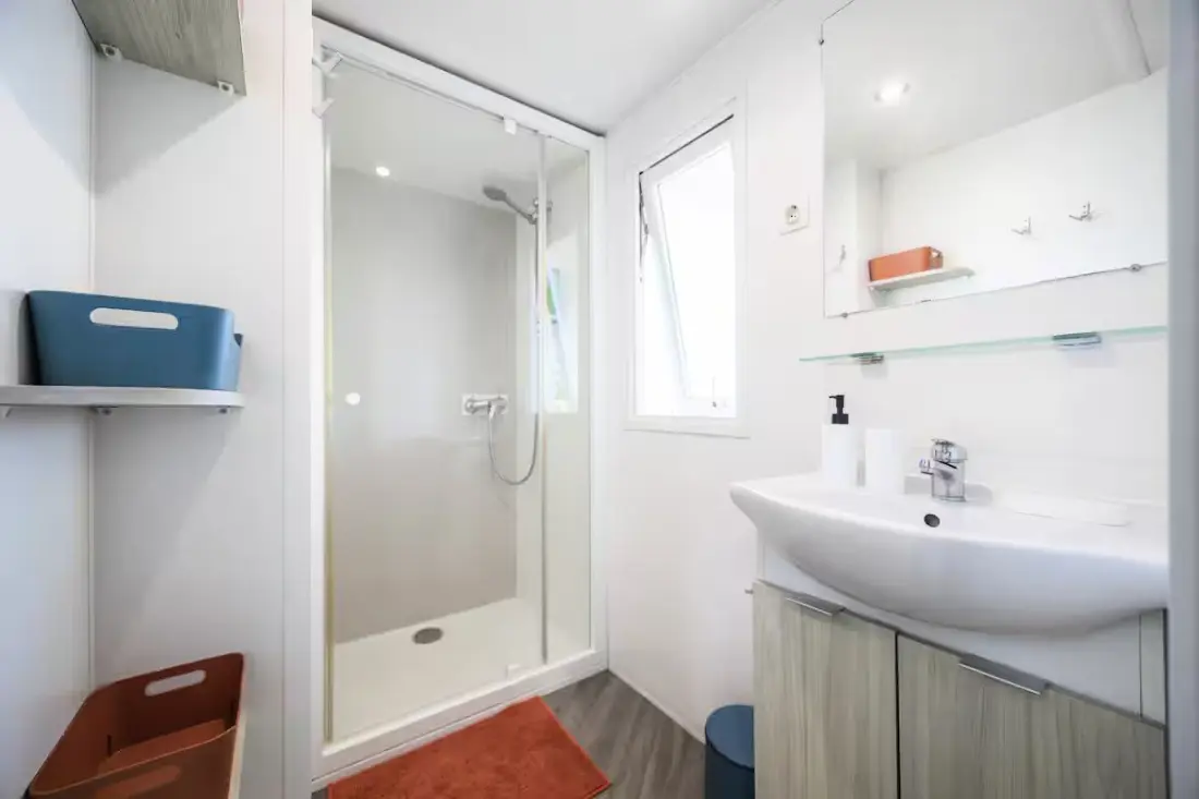 Résidence Mobil-home Climatisé 6/8 Pers à 2 Pas De La Plage