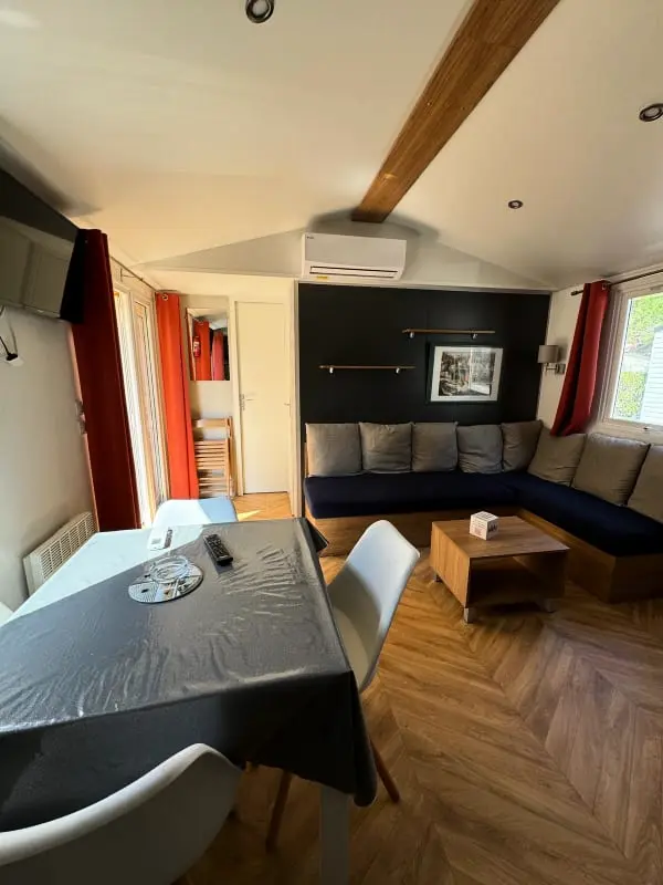 Résidence Mobil-home Spacieux De 2 Chambres 6 Personnes
