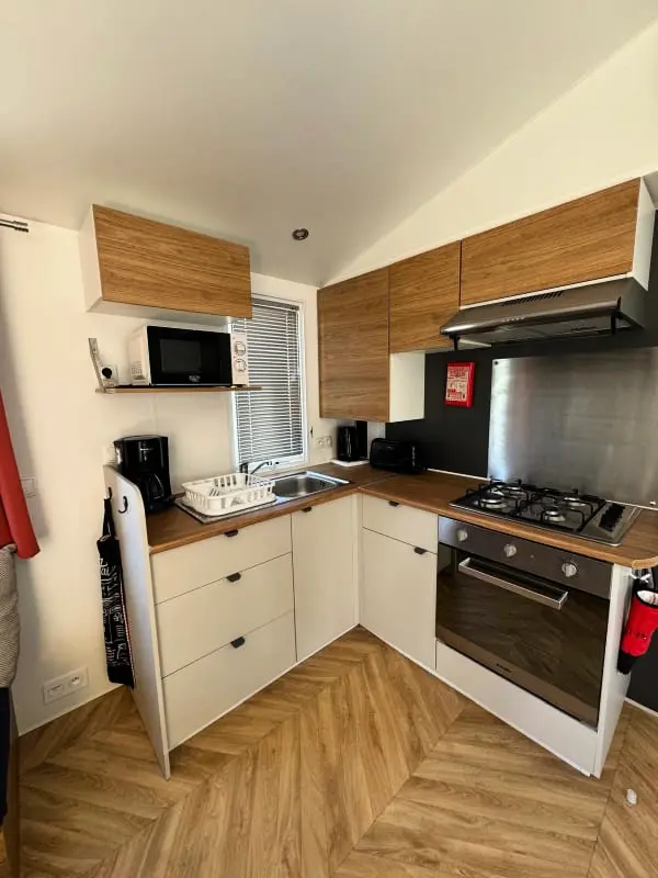 Résidence Mobil-home Spacieux De 2 Chambres 6 Personnes