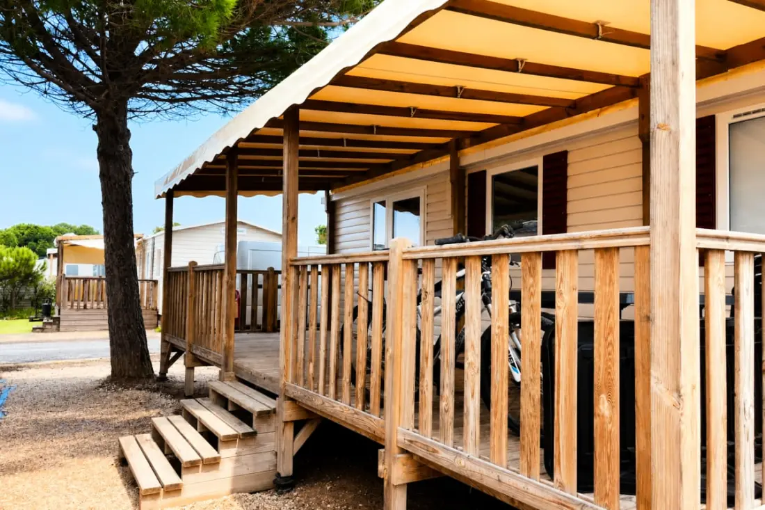 Résidence Mobil-home Spacieux De 2 Chambres 6 Personnes