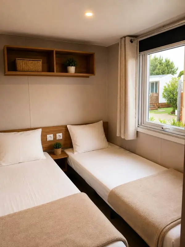 Résidence Camping Mar Estang - Mobilhome 3 Chambres 2sdb