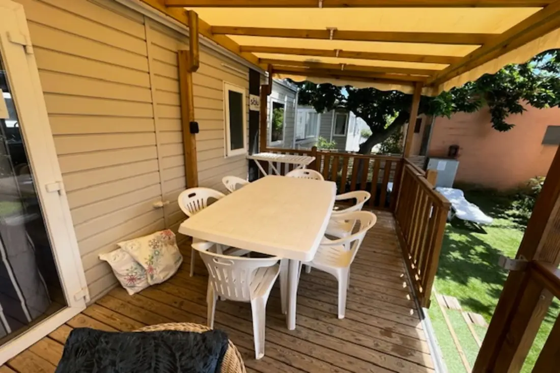 Résidence Mobilhome 3 Chambres 8 Personnes Camping Mar Estang