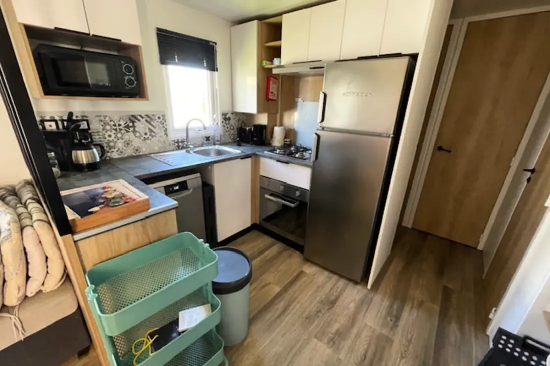 Résidence Mobilhome 3 Chambres 8 Personnes Camping Mar Estang