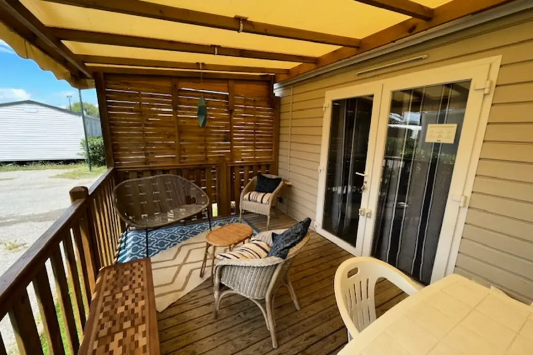 Résidence Mobilhome 3 Chambres 8 Personnes Camping Mar Estang