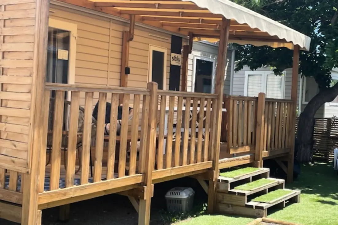 Résidence Mobilhome 3 Chambres 8 Personnes Camping Mar Estang