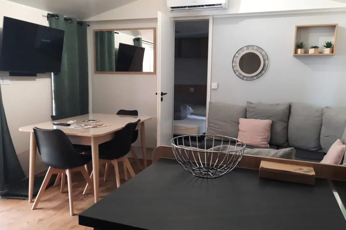 Résidence Mobilhome 3 Chambres Camping Mar Estang
