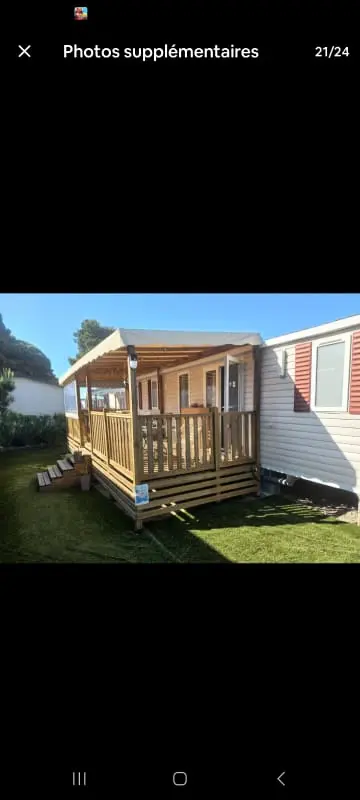 Résidence Mobilhome 3ch Camping Mar'estang