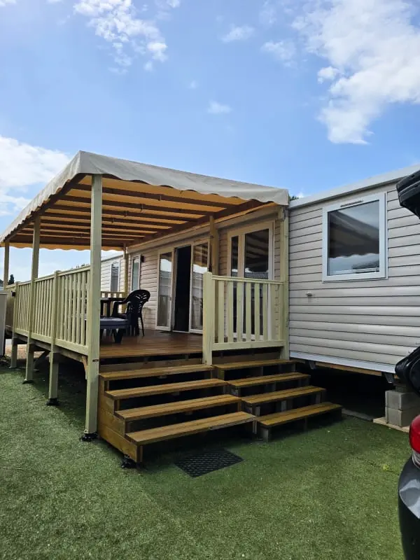 Résidence Mobilhome 8 Personnes, 3 Chambres