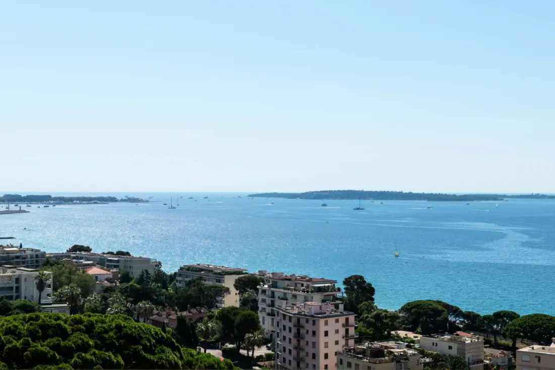 Residence 3p Sea View, úszómedence - Cannes Croix Des Gardes