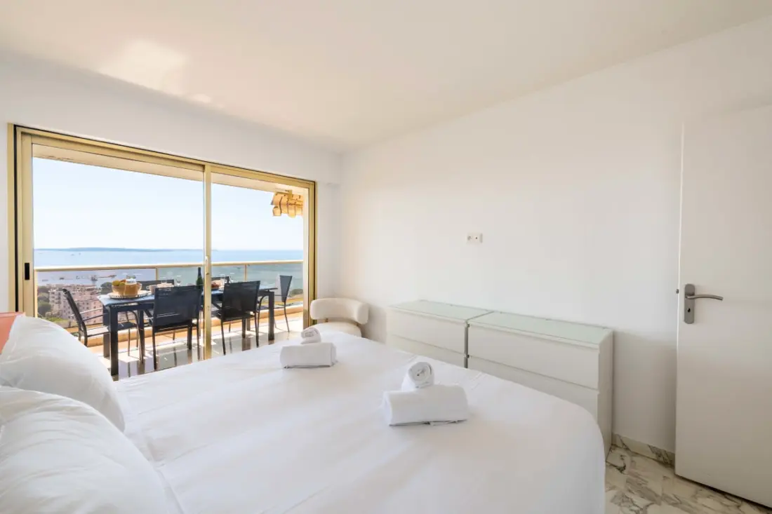 Residence 3p Sea View, úszómedence - Cannes Croix Des Gardes