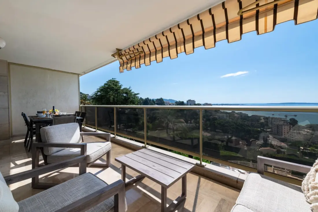 Residence 3p Sea View, úszómedence - Cannes Croix Des Gardes