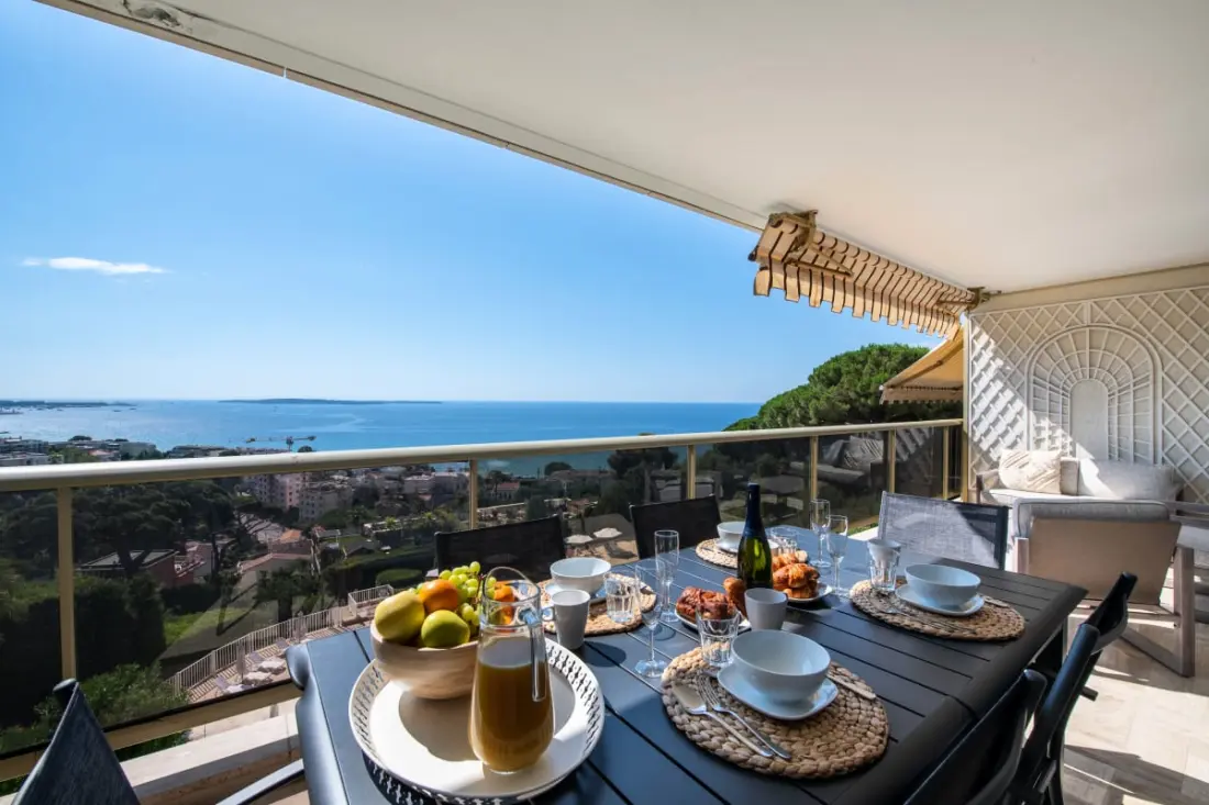 Residence 3p Sea View, úszómedence - Cannes Croix Des Gardes