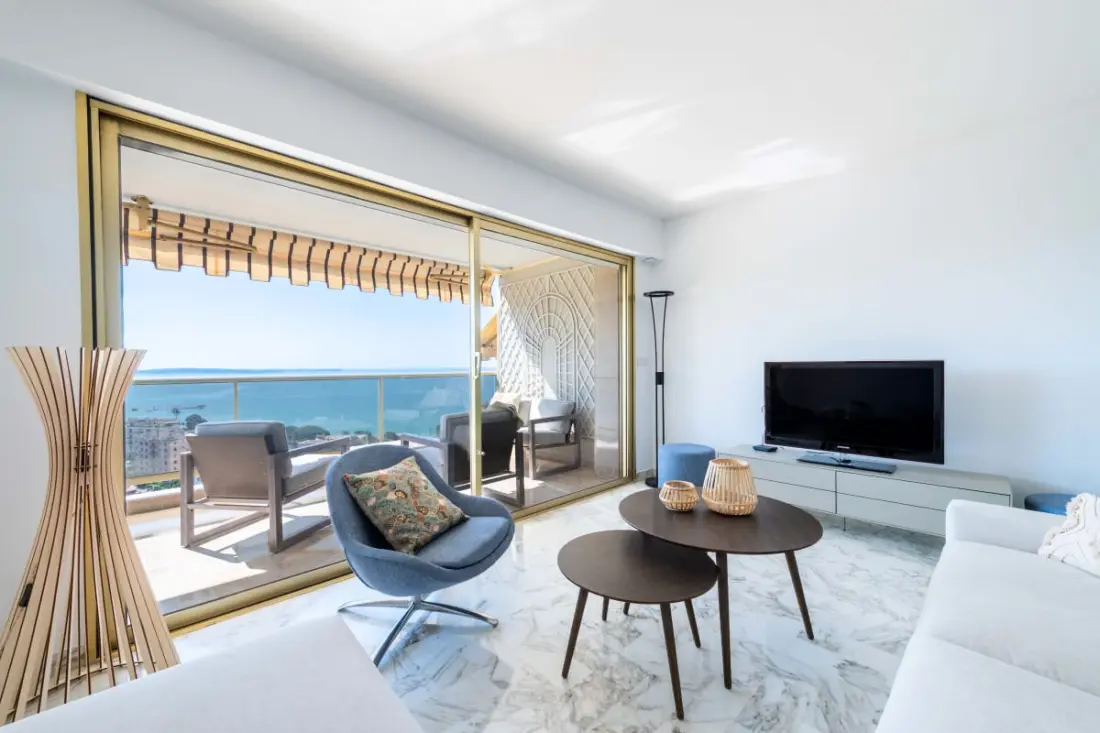Residence 3p Sea View, úszómedence - Cannes Croix Des Gardes
