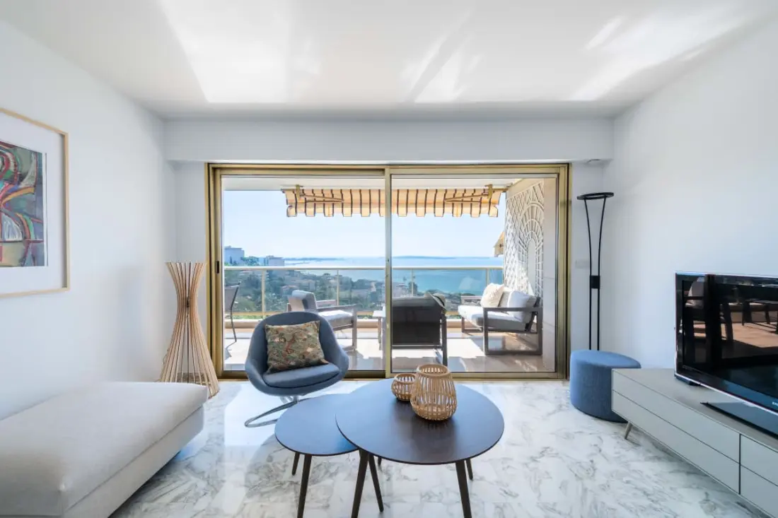 Residence 3p Sea View, úszómedence - Cannes Croix Des Gardes