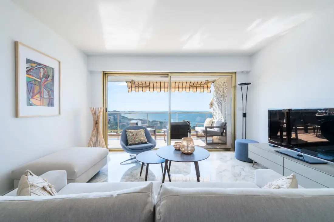 Residence 3p Sea View, úszómedence - Cannes Croix Des Gardes