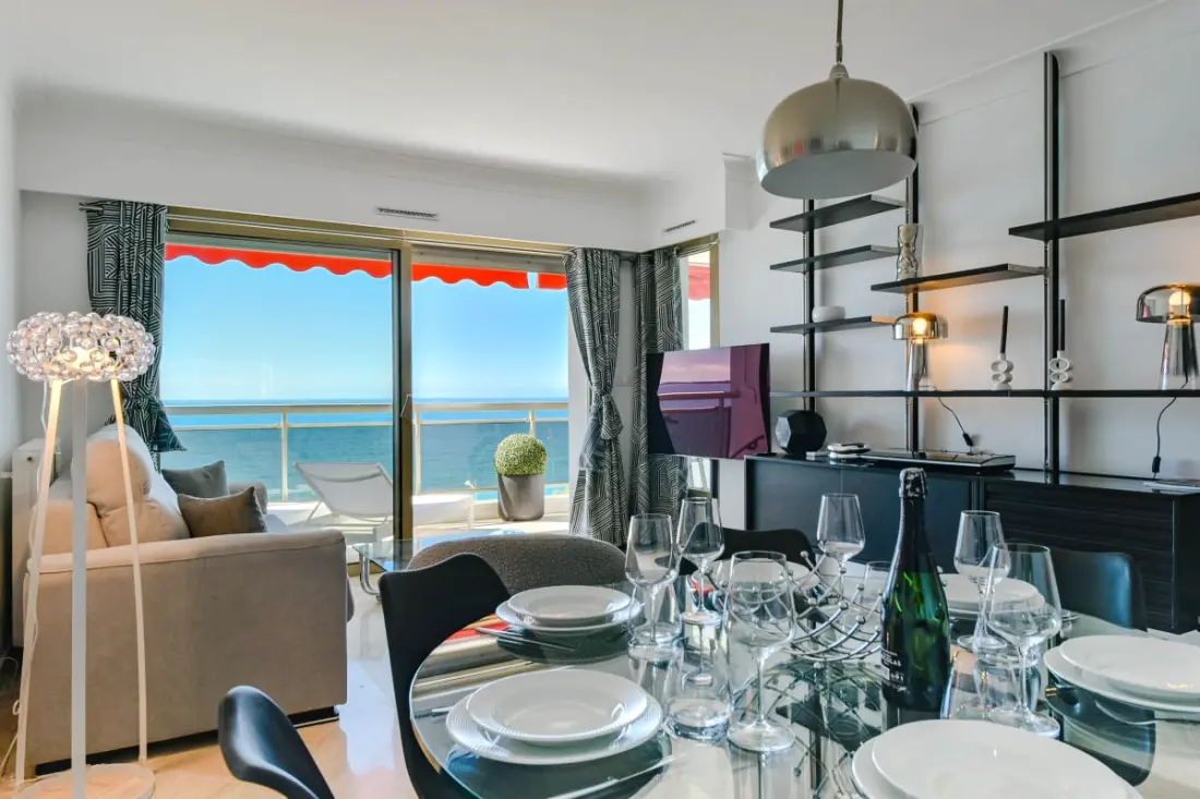 Residence 3p Sea View, Foot Beaches & Private Parking.