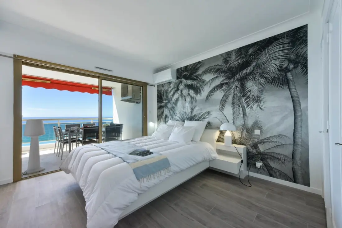 Residence 3p Sea View, Foot Beaches & Private Parking.