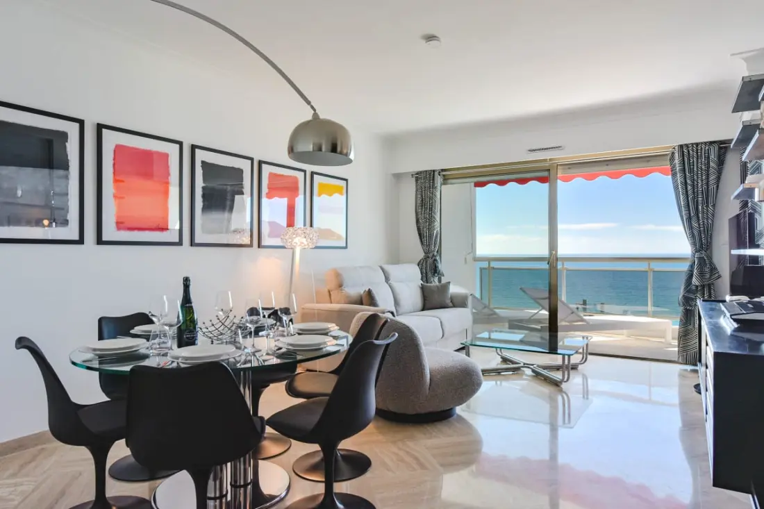 Residence 3p Sea View, Foot Beaches & Private Parking.